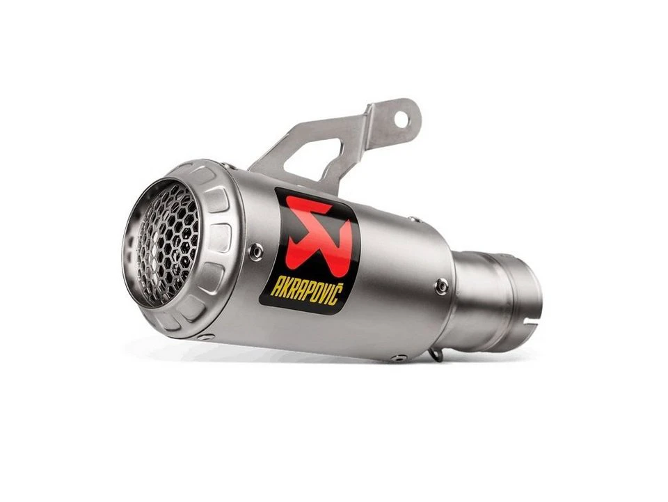 AKRAPOVIC Slip-On Line Endschalldämpfer Titan Auspuff-Flexrohr