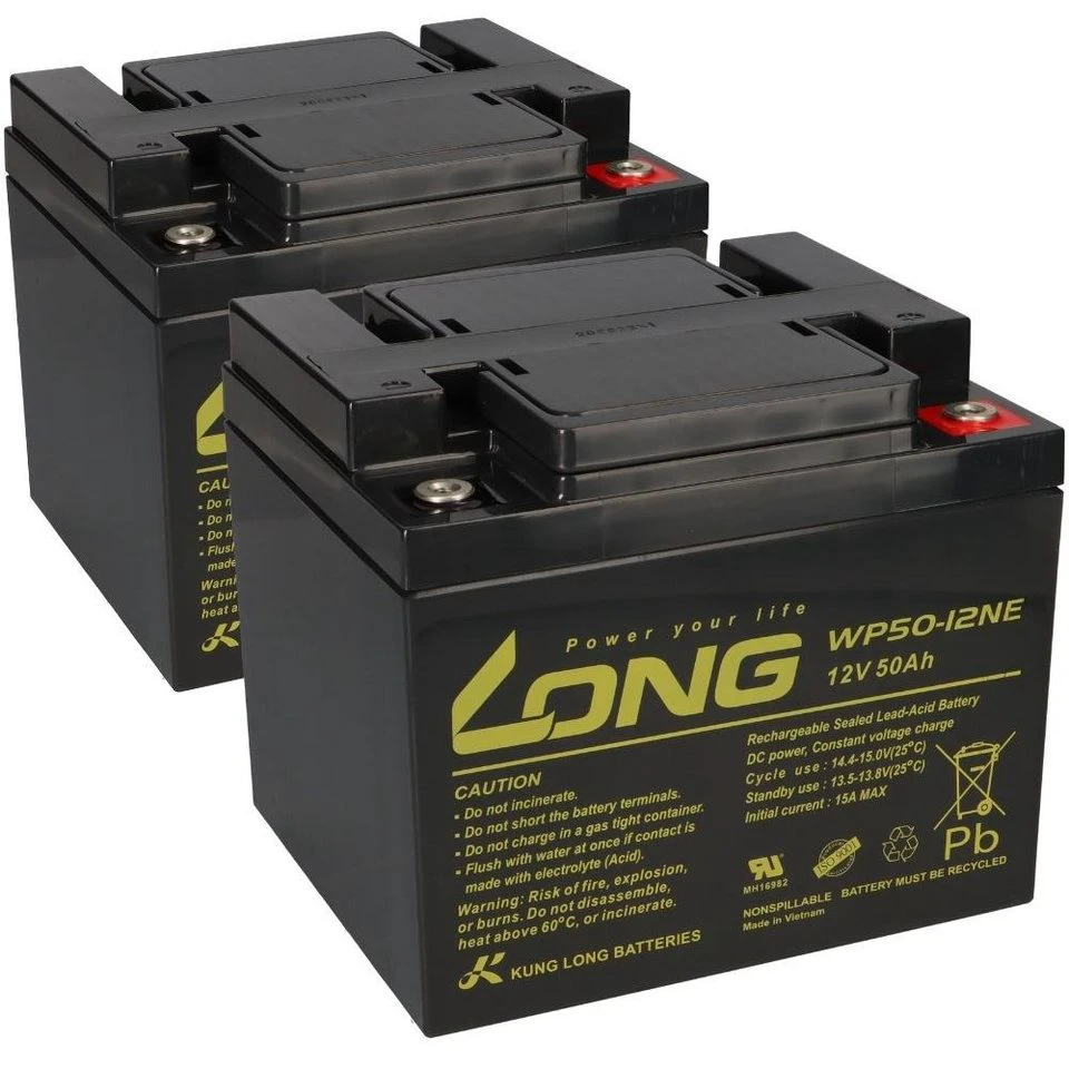 Kung Long Akkus-Satz 24V 50Ah für EMG SR5.12 V16 SR5.4 SR5.4 V16