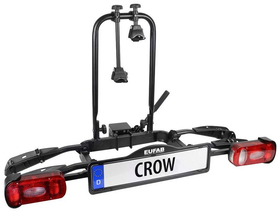 EUFAB Kupplungsfahrradträger CROW für max. 2 Räder