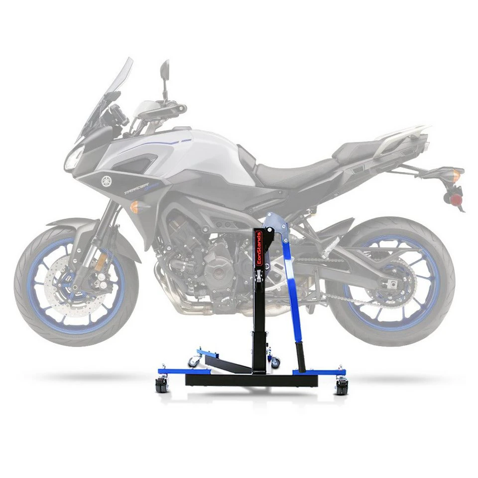 ConStands CS Power Evo-Zentralständer Motorradheber Yamaha MT-09 Tracer 900 15-20 Blau