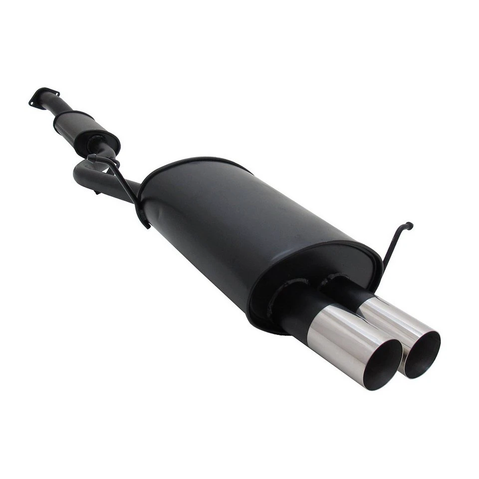 OMAC Auspuff-Flexrohr Novus Sportendschalldämpfer BMW E36 Compact 318Ti 2x76mm ABE