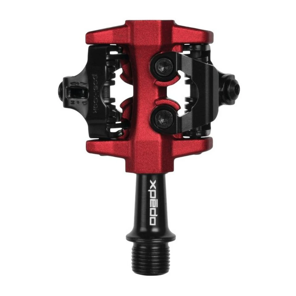 Xpedo Fahrradpedale Clipless XMF-10AC 9/16" black/red 1 Paar