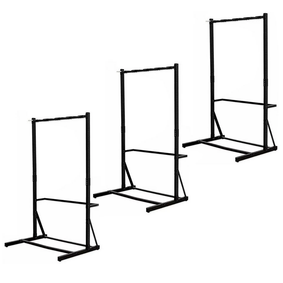 Cranit Fahrradständer 3x freistehend für 5 Fahrräder Stahl 117 x 91,5 x 205,5 cm