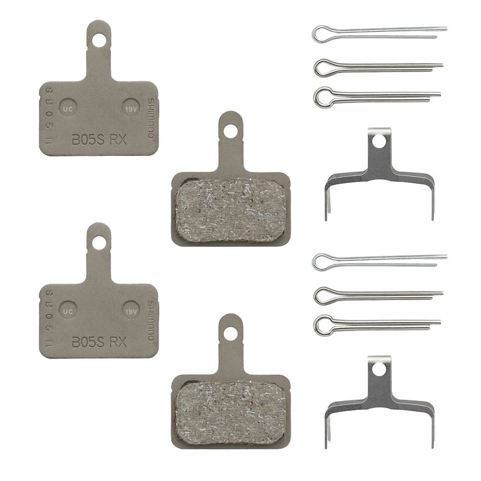 Shimano Bremsbelag B05S-RX Scheibenbremse 2 Paar lose verpackt