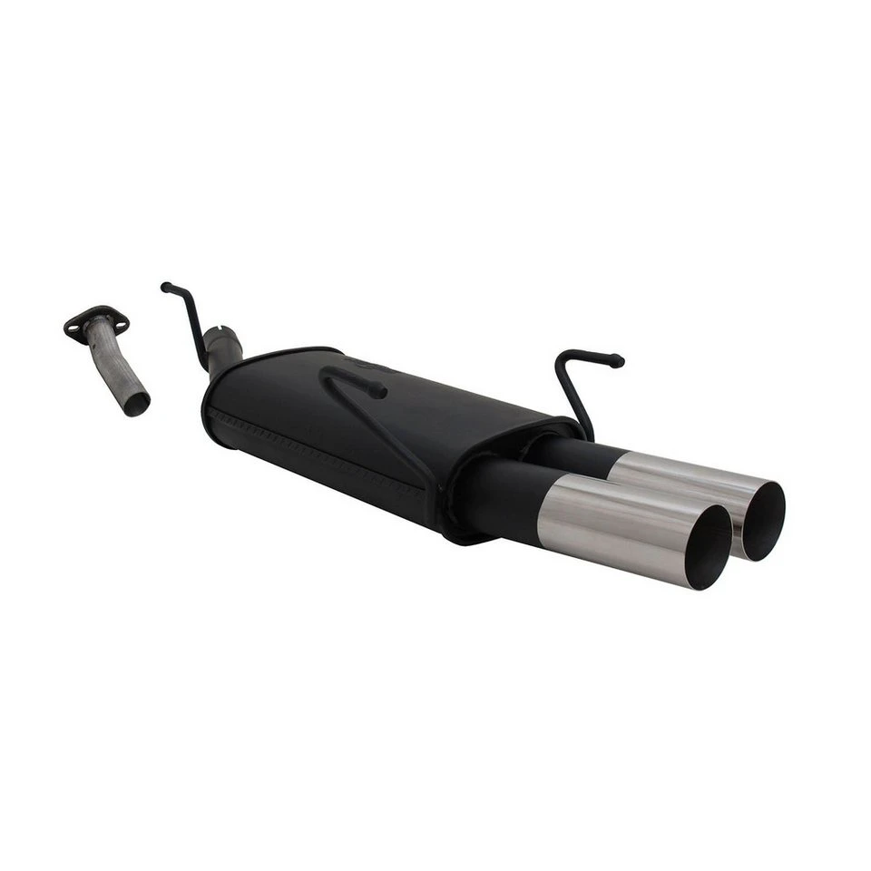 OMAC Novus Sportendschalldämpfer Opel Astra G Caravan 2x76mm Edelstahl EG-Genehmigung