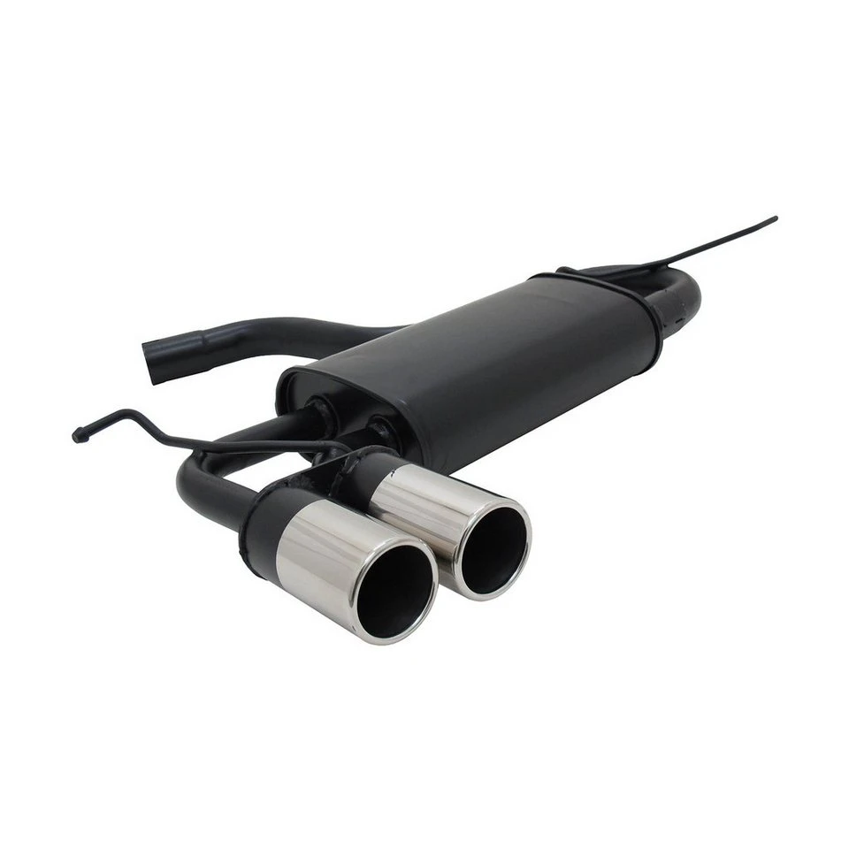 OMAC Sportendschalldämpfer Novus 2x76mm Audi A3 VW Golf V VI Scirocco