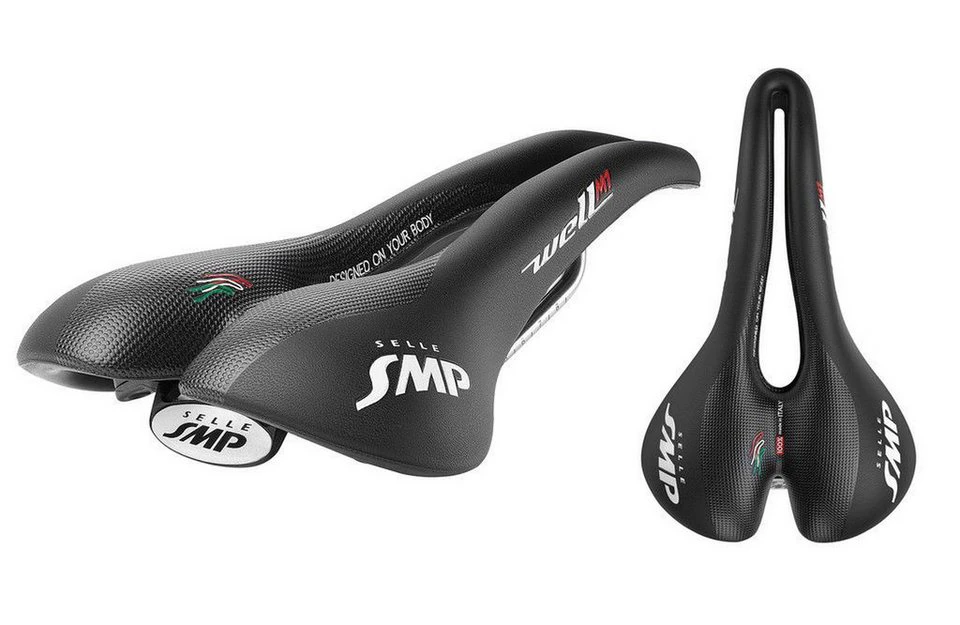 Selle SMP Fahrradsattel Well M1 breiter und stärker gepolstert