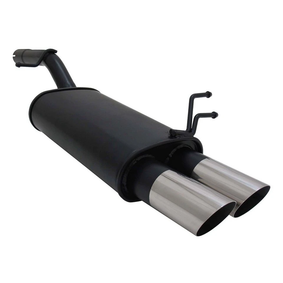 OMAC Novus Sportendschalldämpfer Ford Fiesta MK6 JH JD 2x76mm EG-Genehmigung