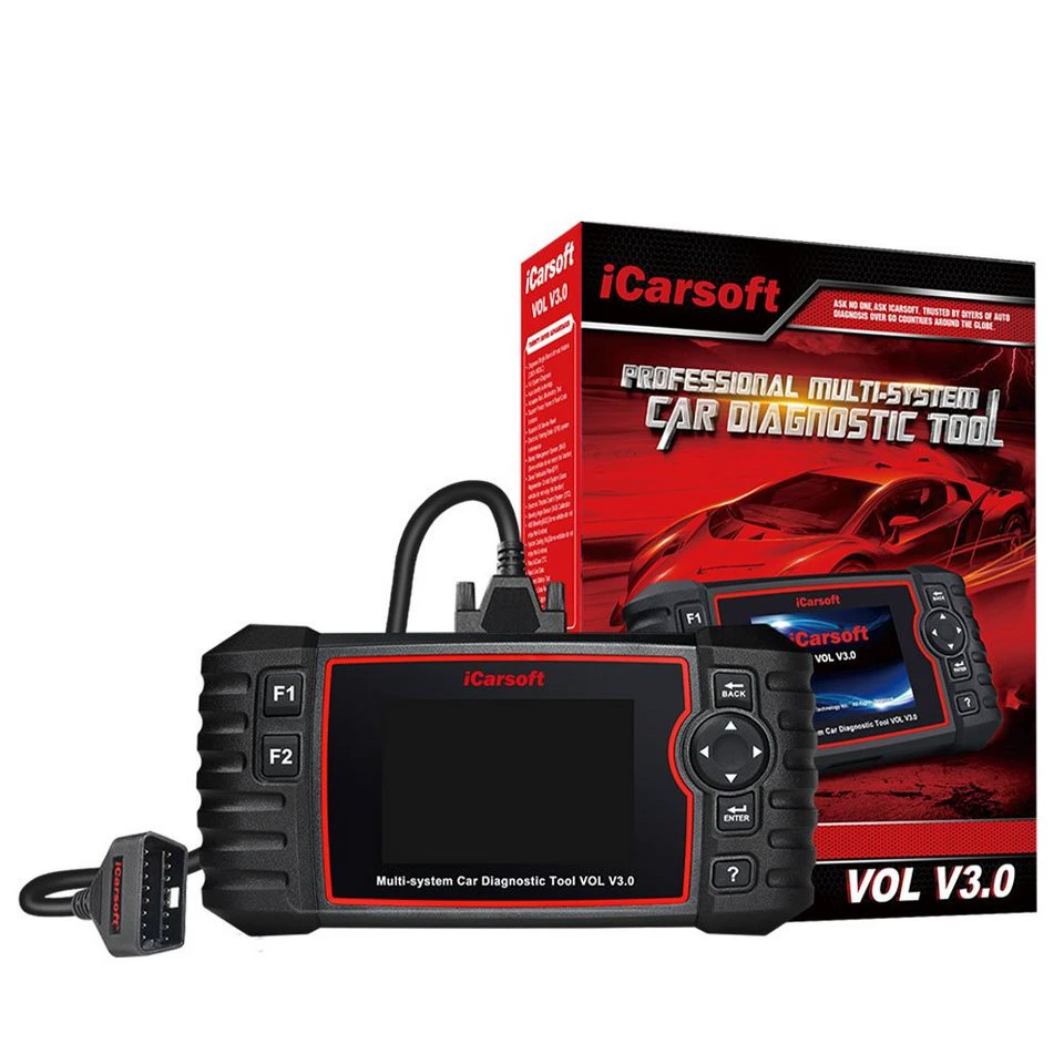 iCarsoft VOL V3.0 OBD2-Diagnosegerät für VOLVO SAAB 4 Zoll TFT-Farbbildschirm