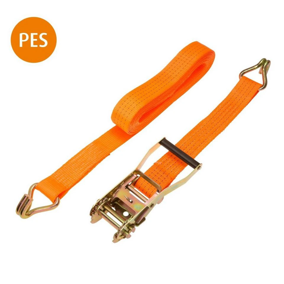 Aco Conacord Zurrgurt Spanngurt 50 mm x 8 m orange mit Ratsche und Haken