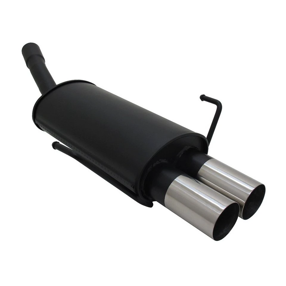 OMAC Novus Sportendschalldämpfer Opel Astra H Fließheck 2x76mm Edelstahl EG-Betriebserlaubnis