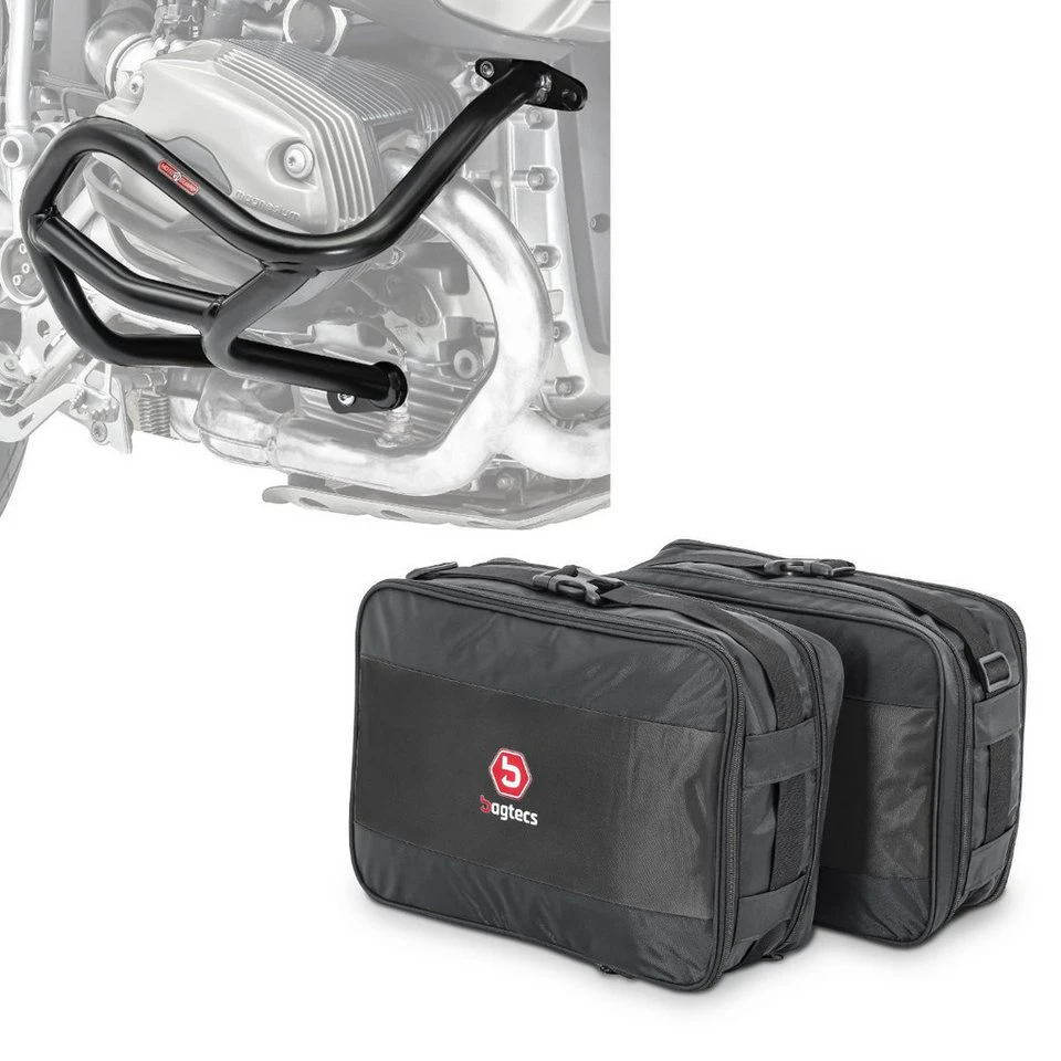 Motoguard Motor-Schutzhülle Set Sturzbügel Vario Koffer Innentaschen S2