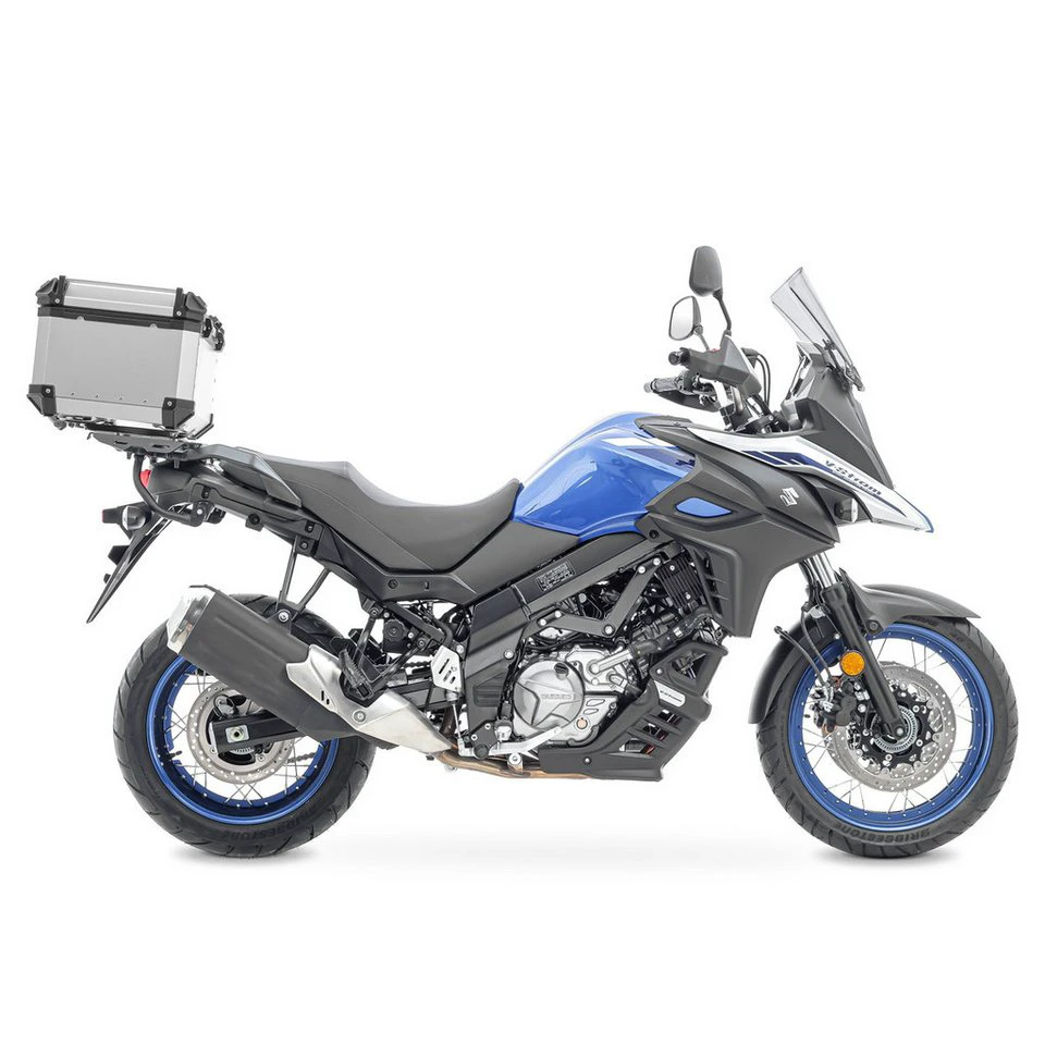 Bagtecs Topcase Set XB65 Alu Topcase Gepäckbrücke Suzuki V-Strom 1050 DE 23-25