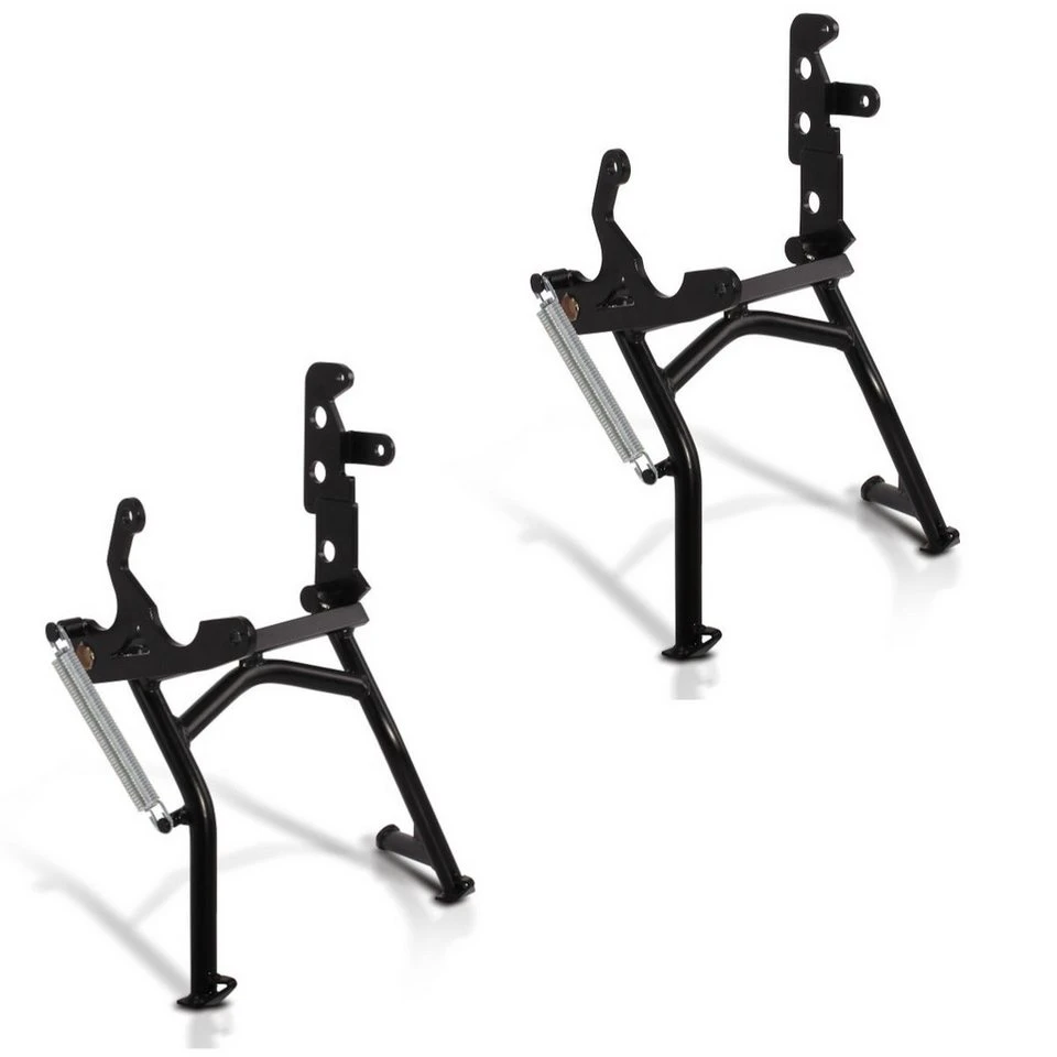 ConStands Motorradheber 2x Hauptständer Kawasaki KLE 500 90-07 schwarz