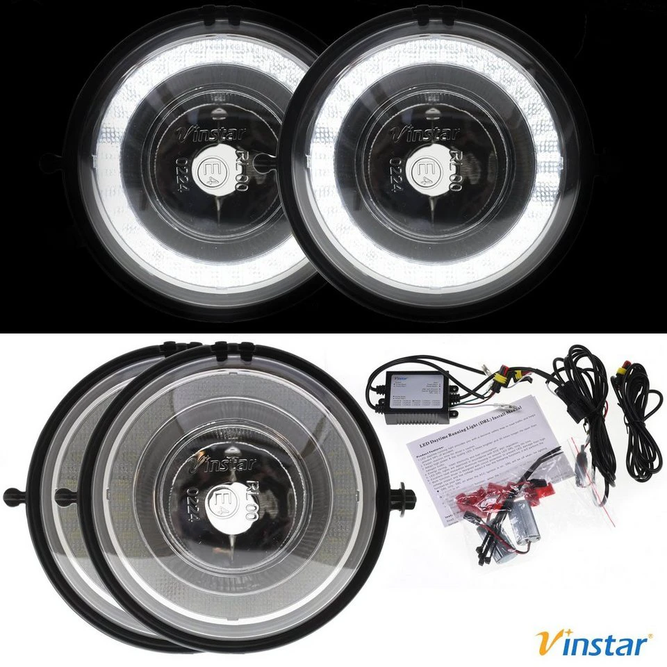 Vinstar LED Nebelscheinwerfer mit Tagfahrlicht und Positionslicht MINI R55 R56 R57 R58 R59 R60 R61