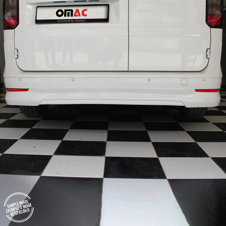 OMAC Heckstoßstange VW Caddy 2021-2025 Heckspoiler Lippe Splitter 1-St. Aerodynamik Rostbeständig