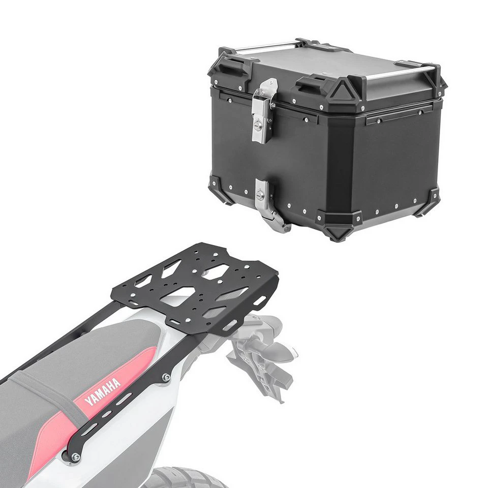 Bagtecs Topcase Set XB45 Aluminium 45 Liter Gepäckbrücke Yamaha Tenere 700 Rally 19-25