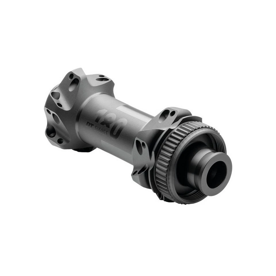 DT Swiss 180 Road Disc Brake Vorderrad-Nabe 100mm/12mm TA CL 24 Loch schwarz