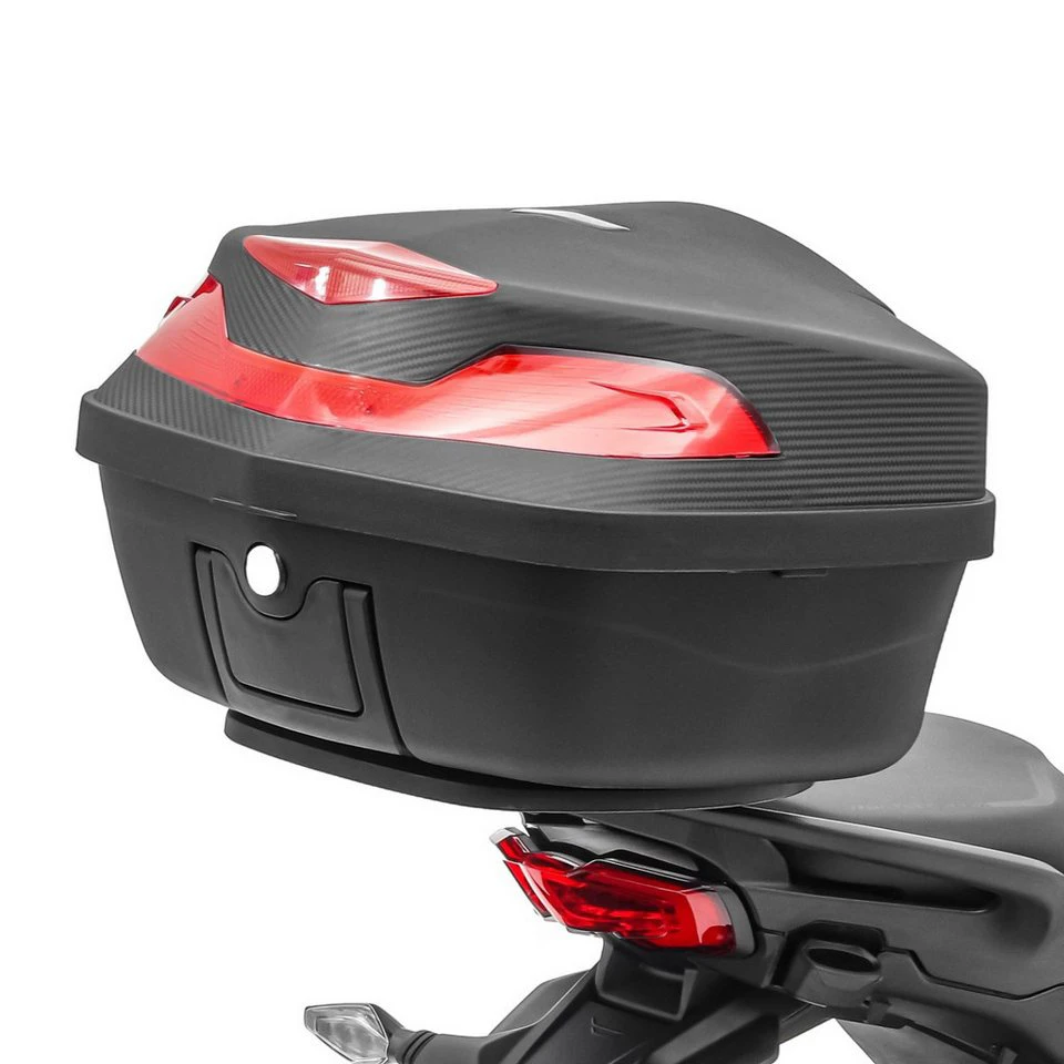 Bagtecs Topcase XK48 für Ducati Multistrada 1200/S 48 L rot
