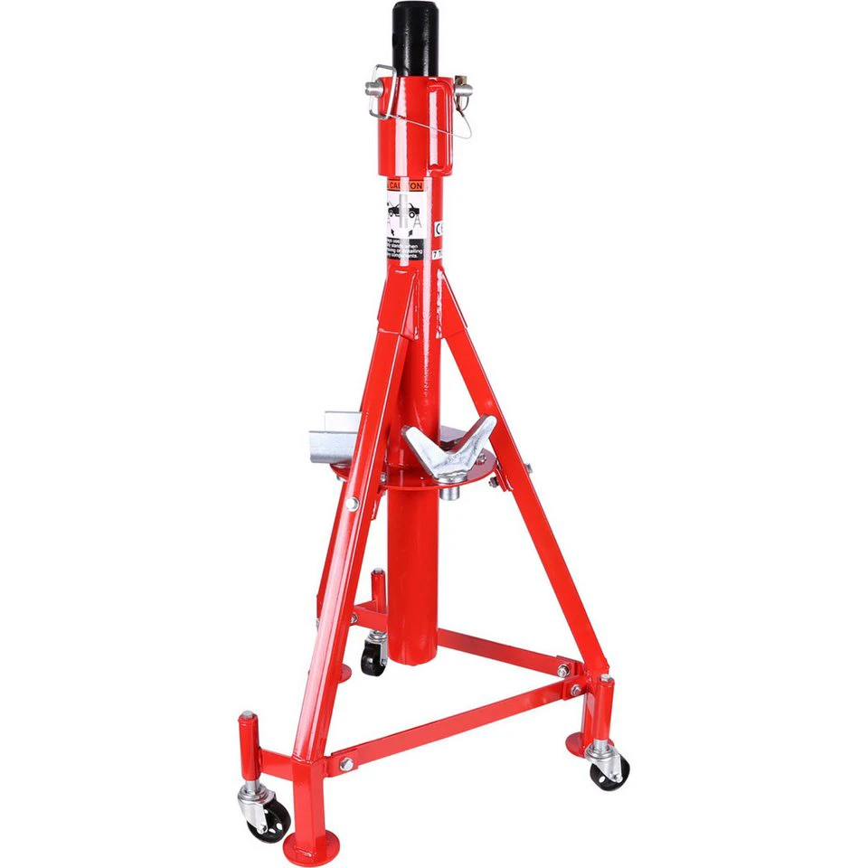 KS Tools Unterstellbock 7 t 1295-1905 mm 460.5545 aus Stahl mit 3 Lenkrollen