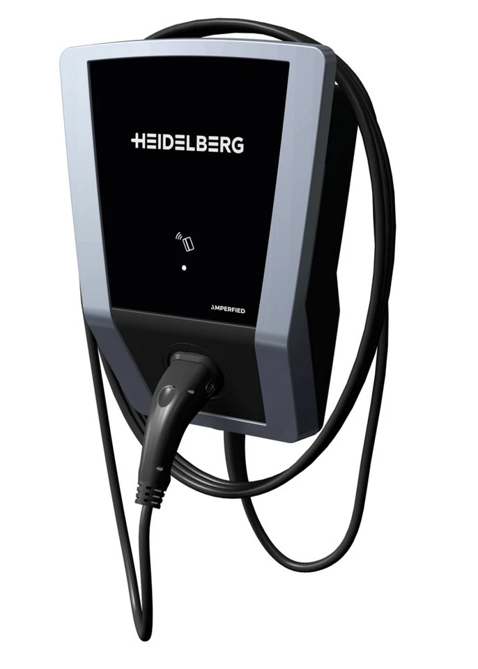AMPERFIED connect.home Wallbox 11 kW App-Steuerung 7,5 m Ladekabel