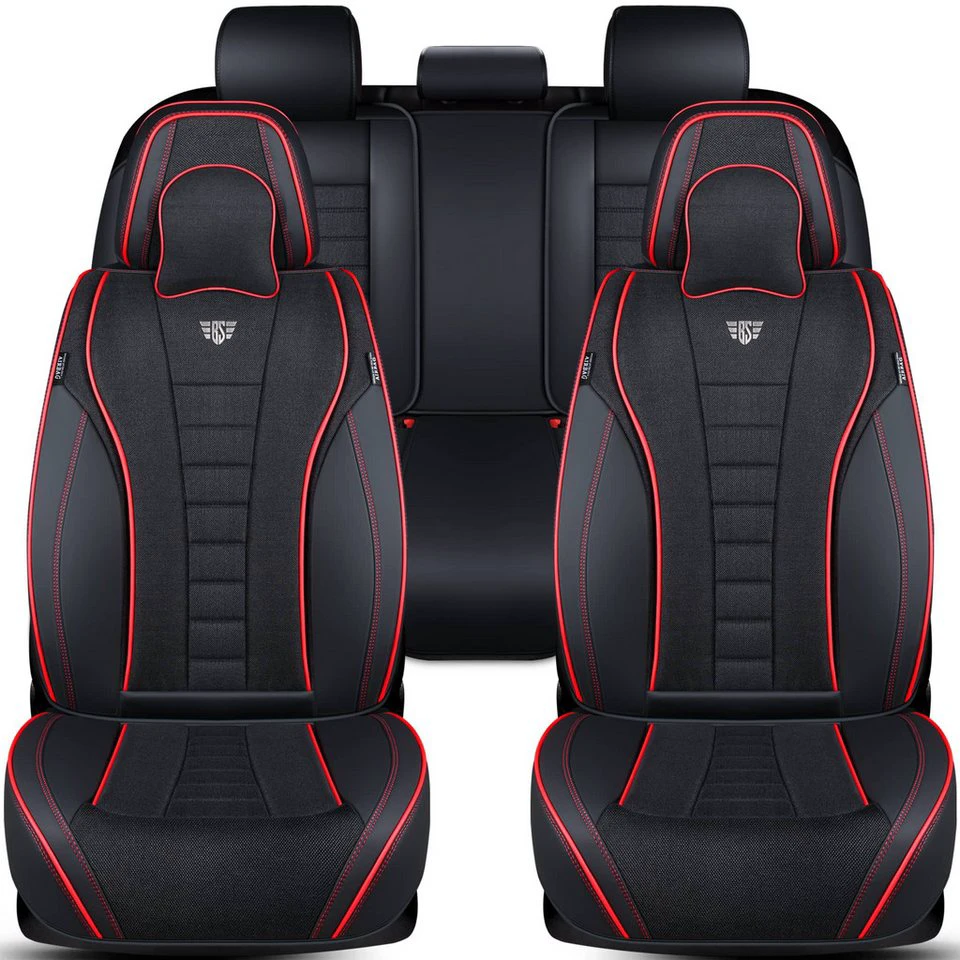BREMER SITZBEZÜGE Autositzbezug Alfa Romeo Stelvio ab 2017 FNL1 Komplettset Schwarz Vorne und Hinten