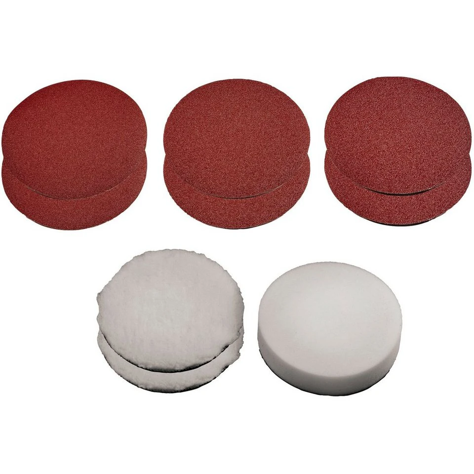 Einhell Polierhauben- und Schleifscheiben-Set 2093233 180mm 6-teilig
