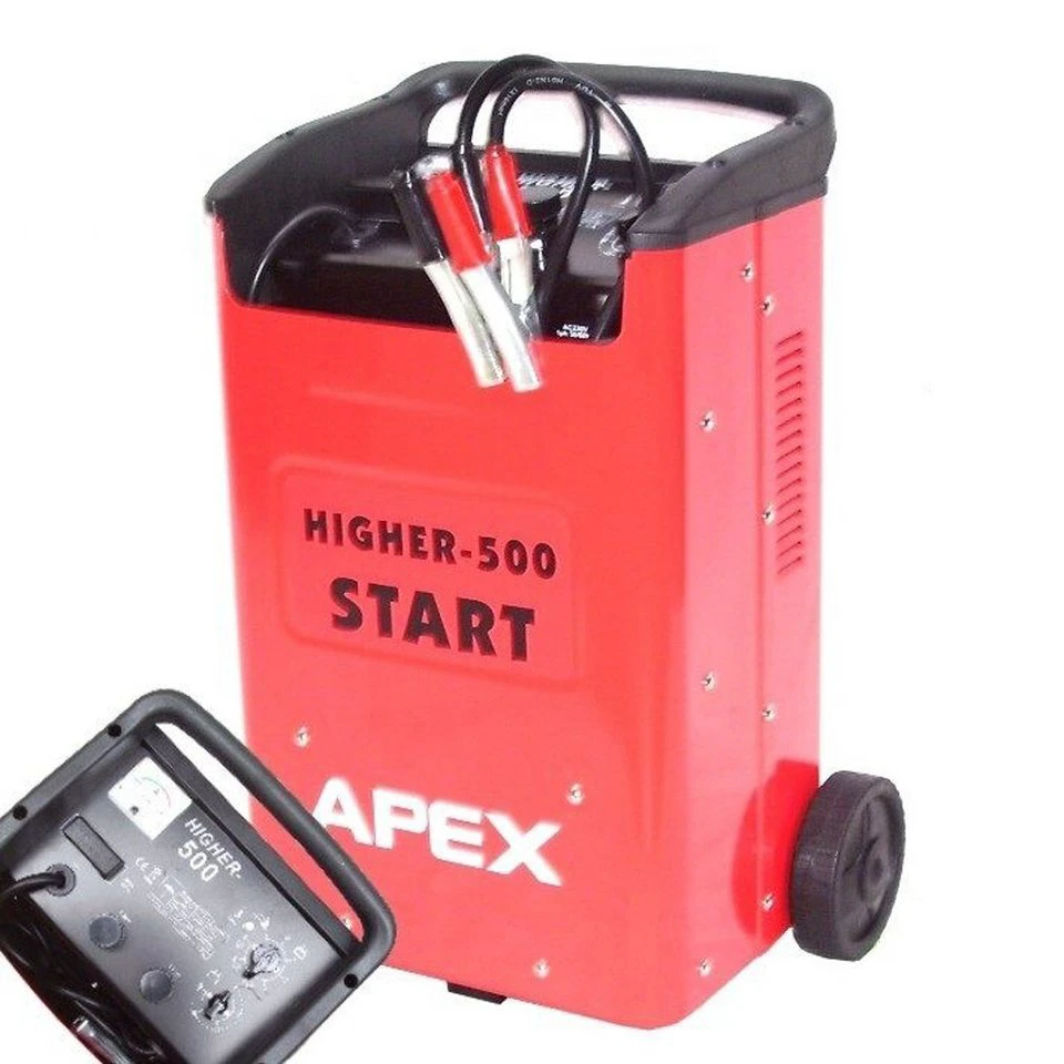 Apex Batterie-Start- und Ladegerät 500 12 V 24 V 360 A 50-800 Ah