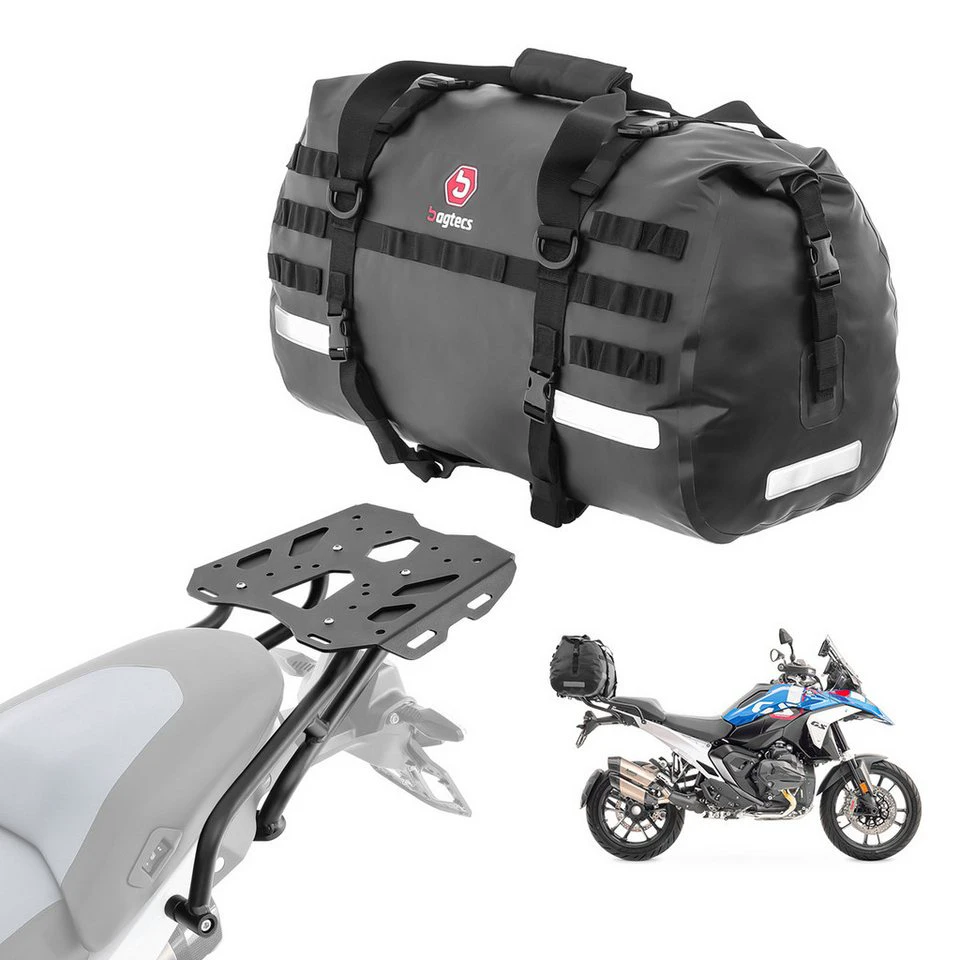 Bagtecs Topcase Set Gepäckbrücke Hecktasche BMW R 1300 GS 23-25 XB50