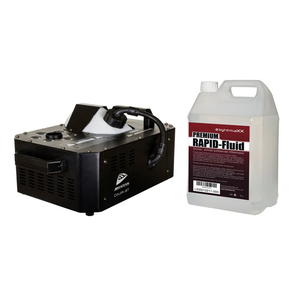 JB Systems Color Jet Complete LED Scheinwerfer Nebelmaschine 900 W