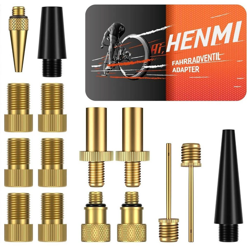 LuxusKollektion Fahrradventil Adapter Set Sortierbox DV SV AV 10
