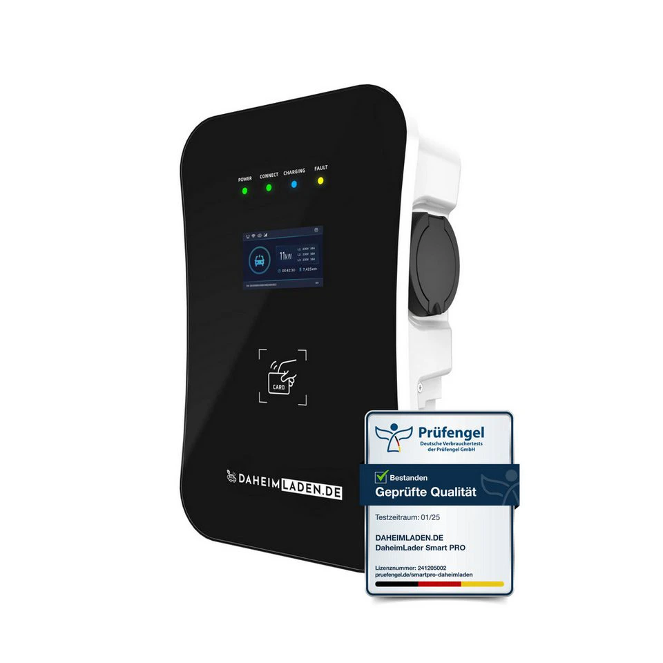 DAHEIM LADEN DaheimLader Smart PRO Wallbox 11kW 16A 3-phasig App RFID OCPP 1.6j