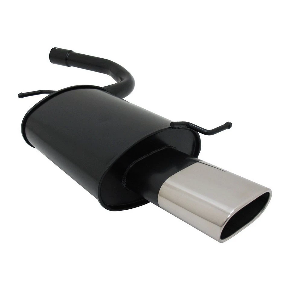 OMAC Sportendschalldämpfer Novus Audi A4 B6/8E 135x75mm Edelstahl mit EG-Genehmigung