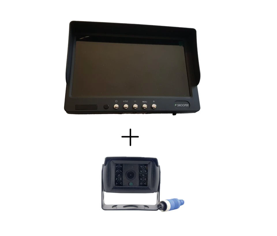 Snooper BU-MK1 Rückfahrkamera 7 Zoll Monitor AHD LCD 1080P RKF-B1 720P