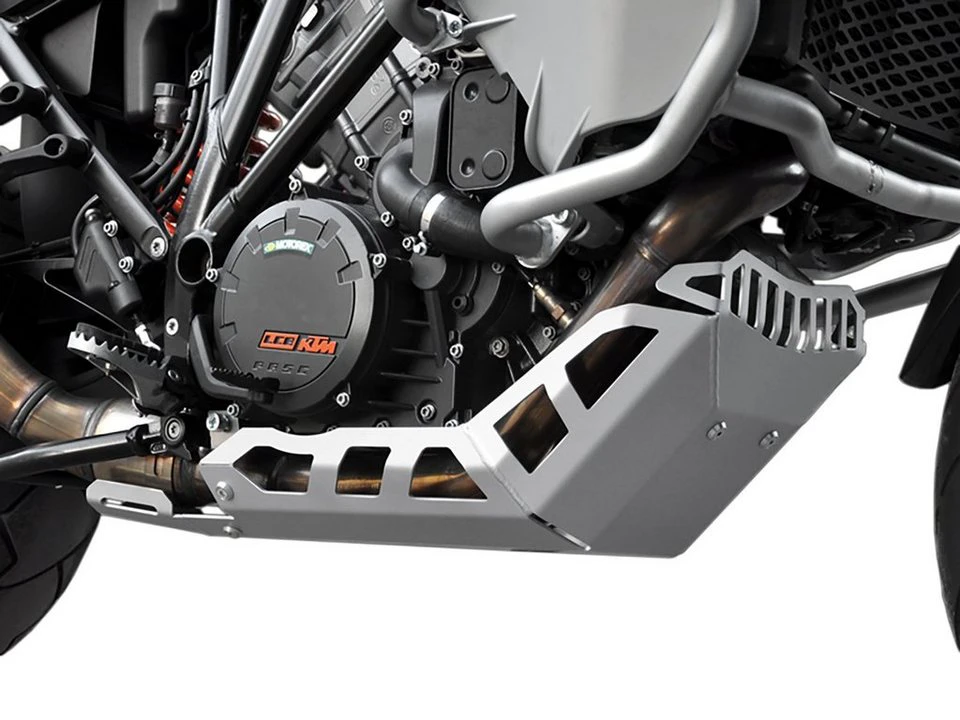 ZIEGER Motorschutz KTM 1050 Adventure silber Aluminium 3 mm