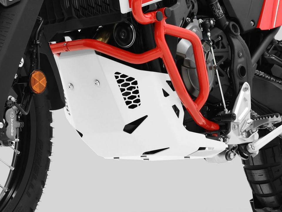 ZIEGER Motorschutz Yamaha Ténéré 700 weiß Aluminium 3 mm