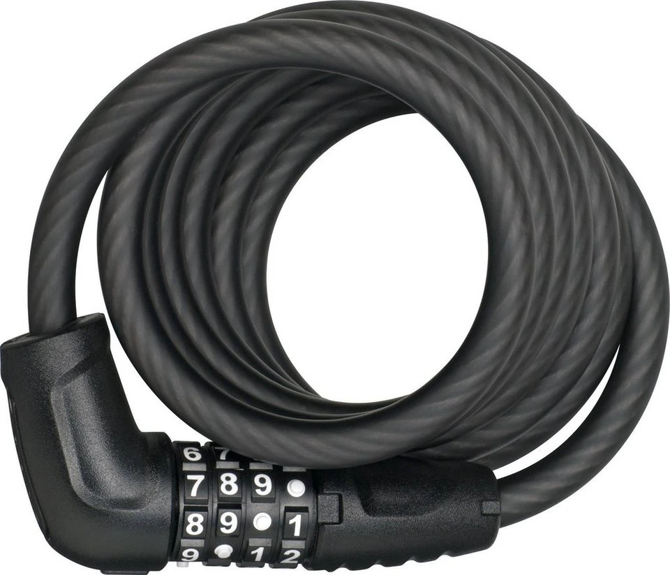 ABUS Spiralschloss 5510C/180/10 Zahlenschloss bunt 4-stelliger Zahlencode