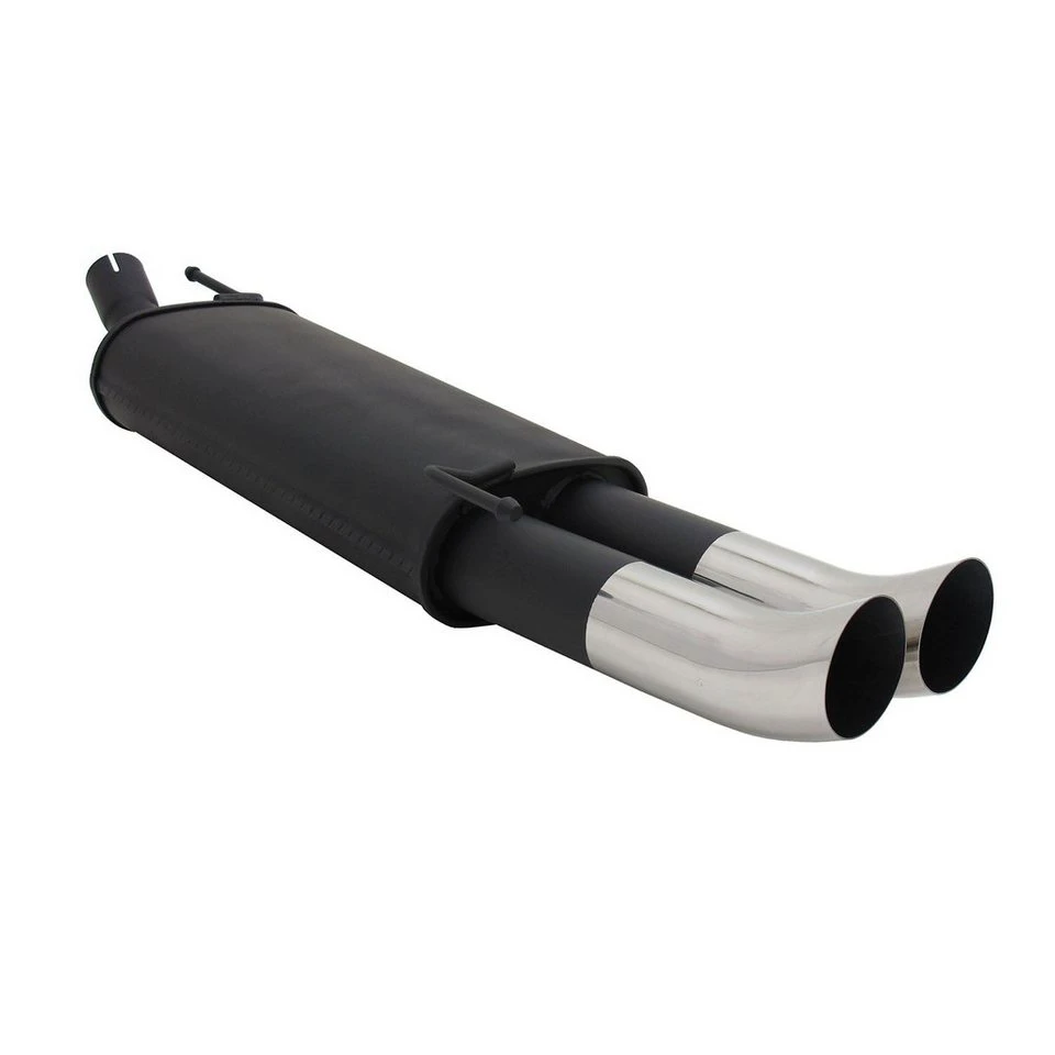 OMAC Auspuff-Flexrohr Novus Sportauspuff Golf 3 Golf 4 Cabrio 2x76mm 1-tlg Doppelter Ausgang