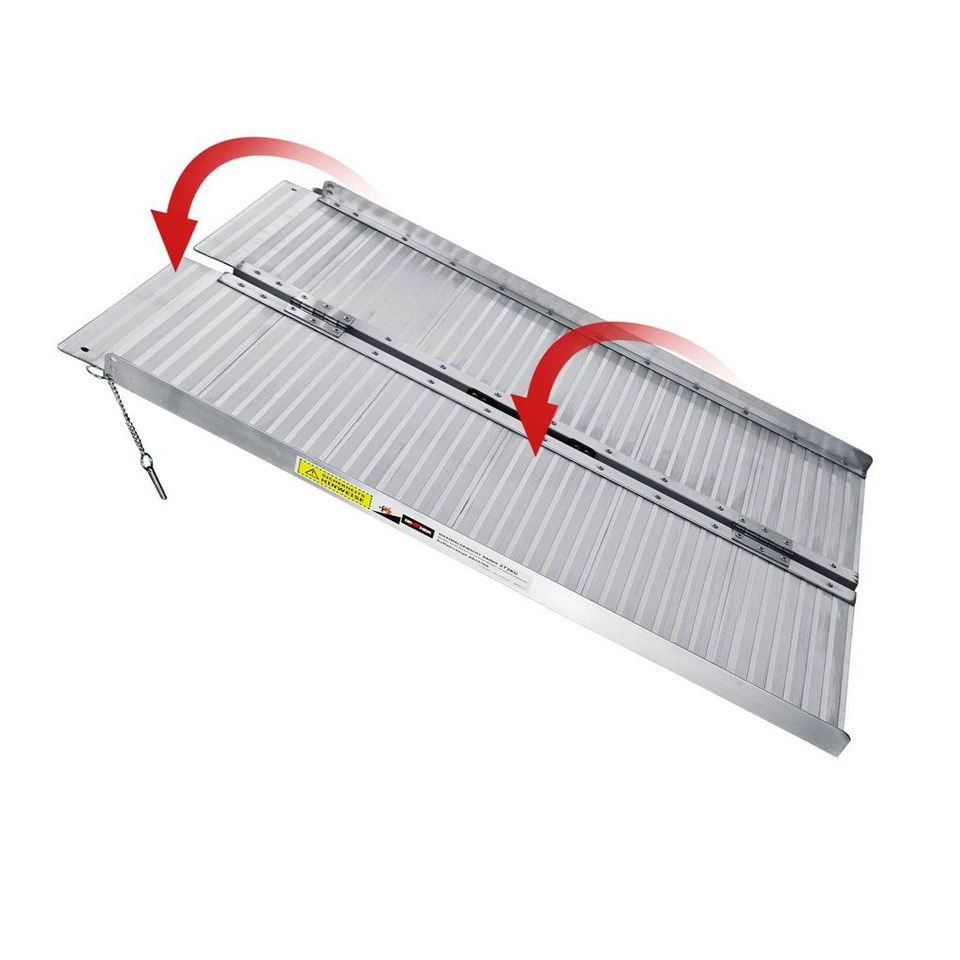 Grafner Auffahrrampe Alu 183 x 79 cm klappbar 270 kg