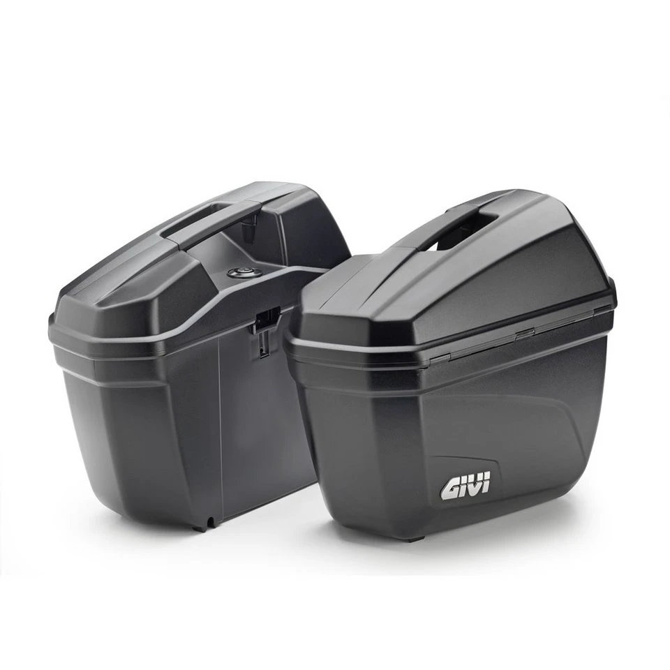 GIVI E22 Monokey Seitenkoffer Set schwarz 22 Liter