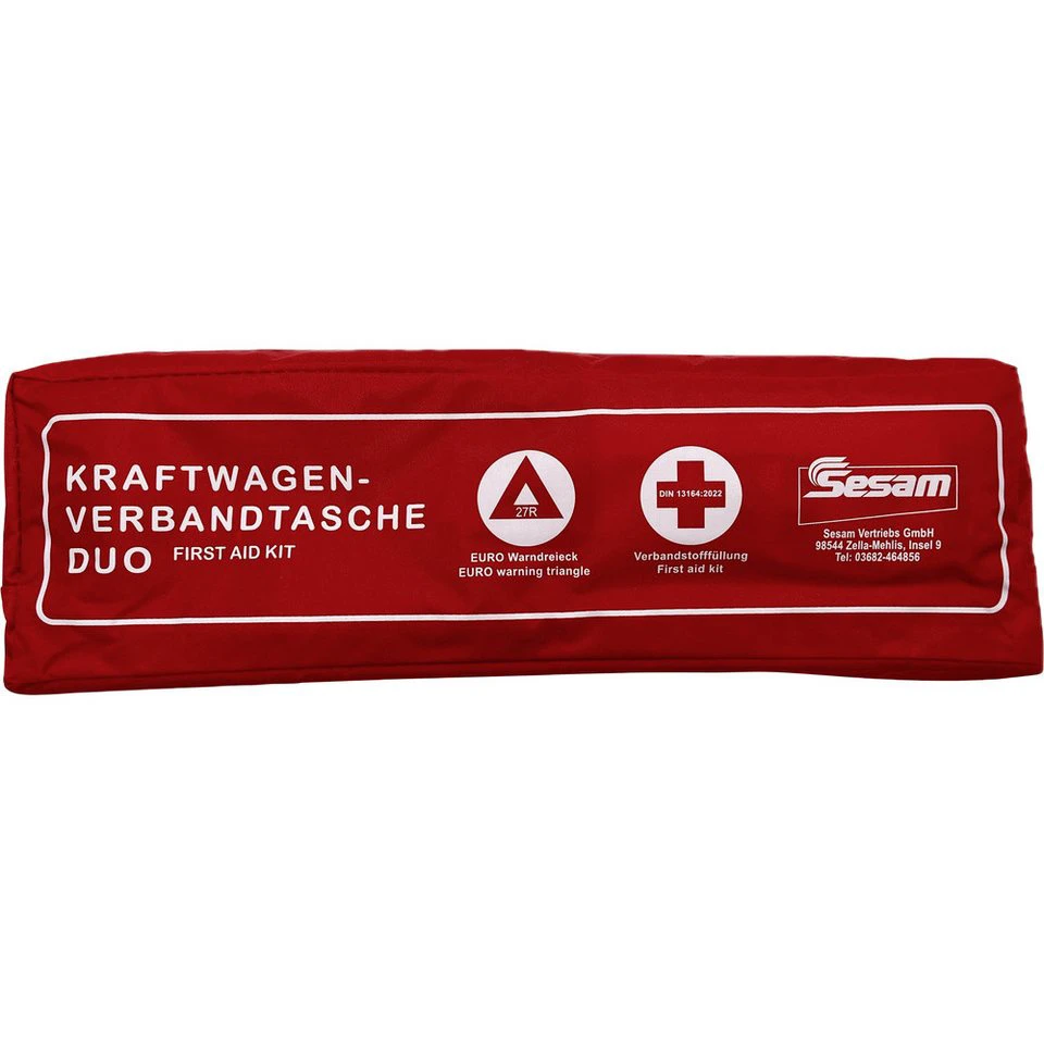IWH Pannentasche 023506 mit Warndreieck Klettverschluss DIN 13164:2022 ATV Pkw