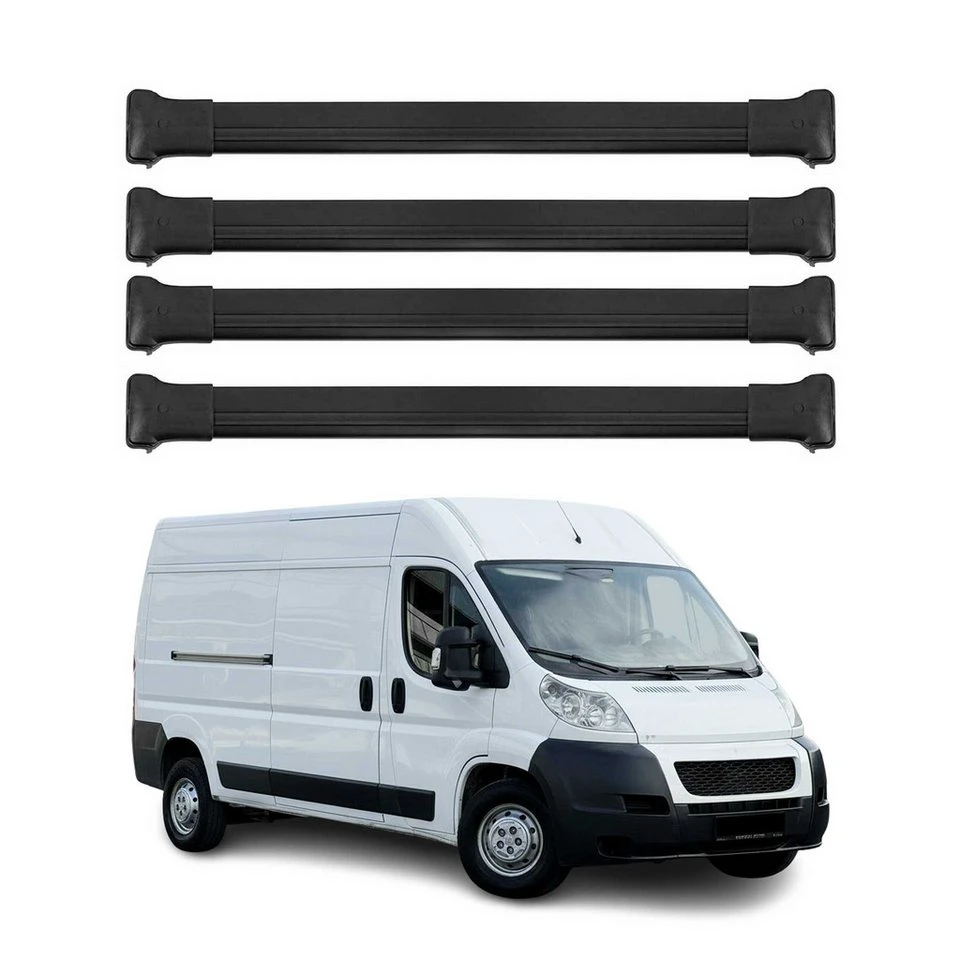 OMAC Dachträger für Citroen Jumper 2006-2025 75 kg Aluminium 4 tlg