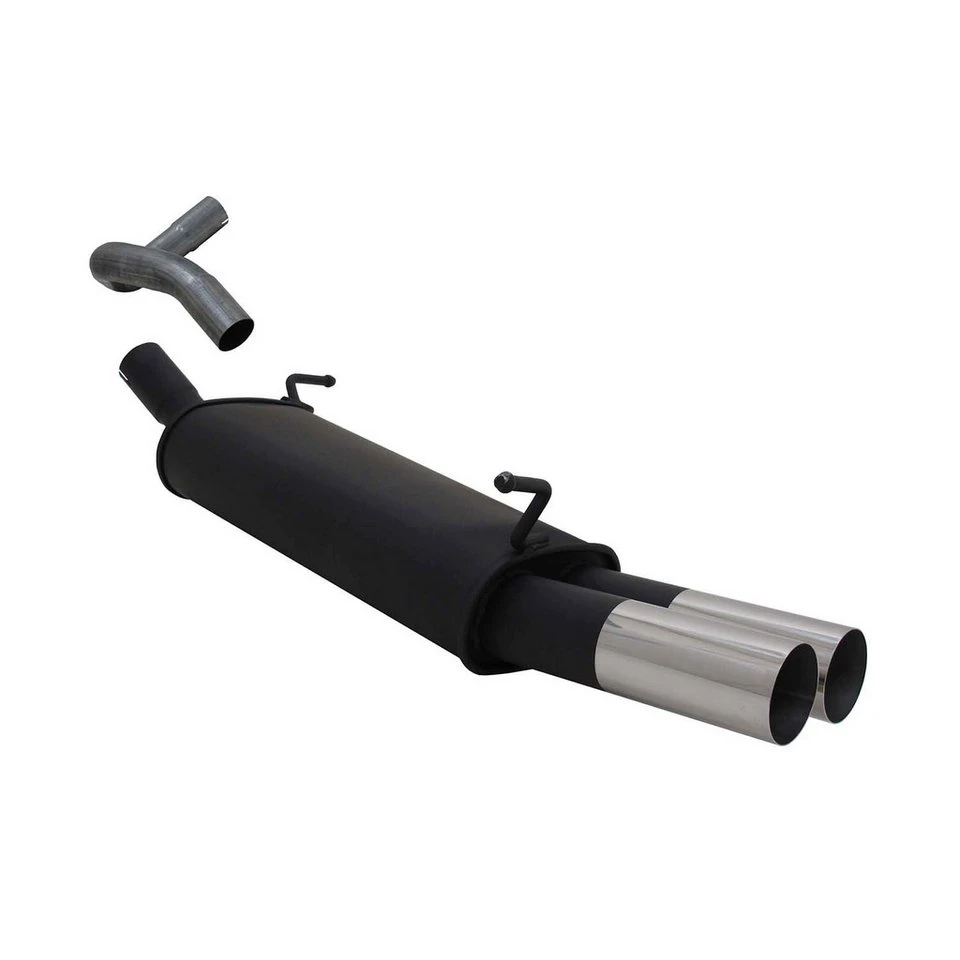 OMAC Novus Sportendschalldämpfer Seat Ibiza 6L 2x76 mm RL-Design Edelstahl-Endrohr