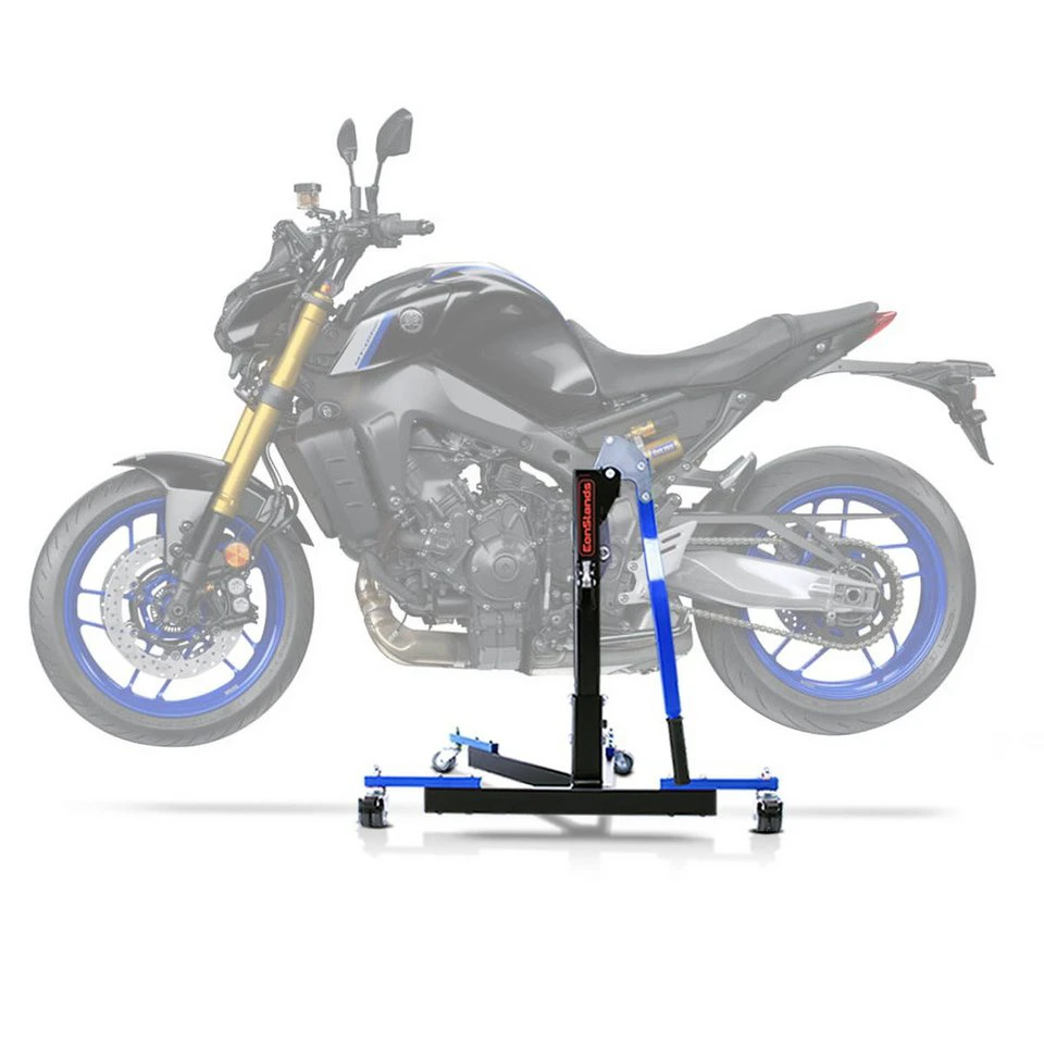 ConStands CS Power Evo-Zentralständer Motorradheber Yamaha MT-09 / SP 21-25 Blau