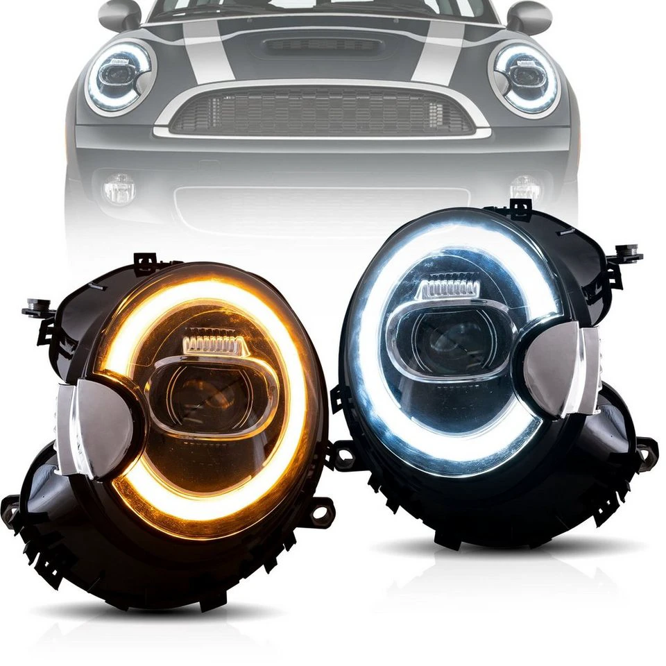 LLCTOOLS KFZ-Ersatzleuchte LED Scheinwerfer BMW Mini Copper R55 R56 R57 R58 R59