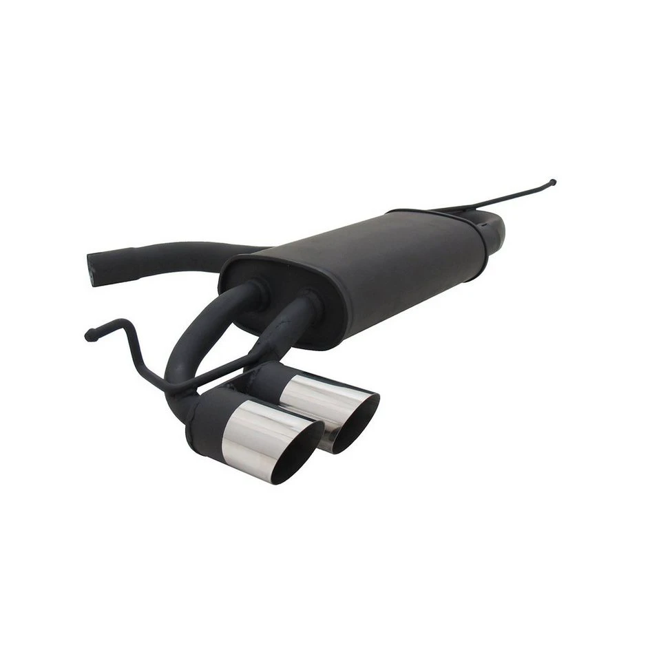 OMAC Novus Sportendschalldämpfer 2x76mm Edelstahl VW Golf V VI mit EG-Betriebserlaubnis