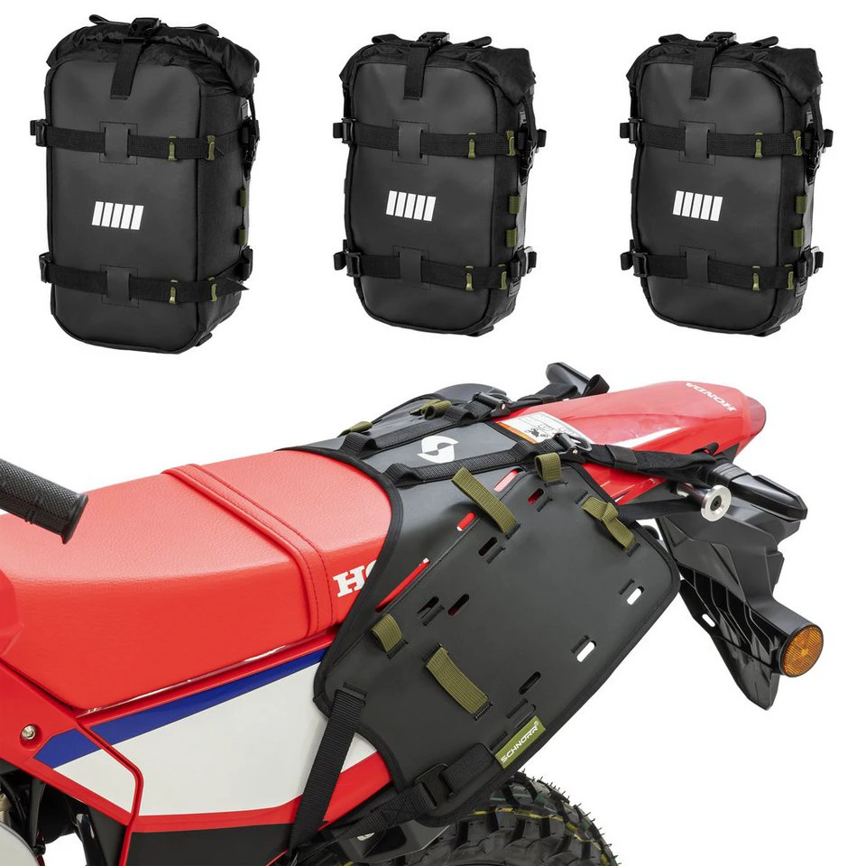 SCHNORR BagHub Bundle BB-12 BB-6 Seitentaschen Honda CRF 300 L