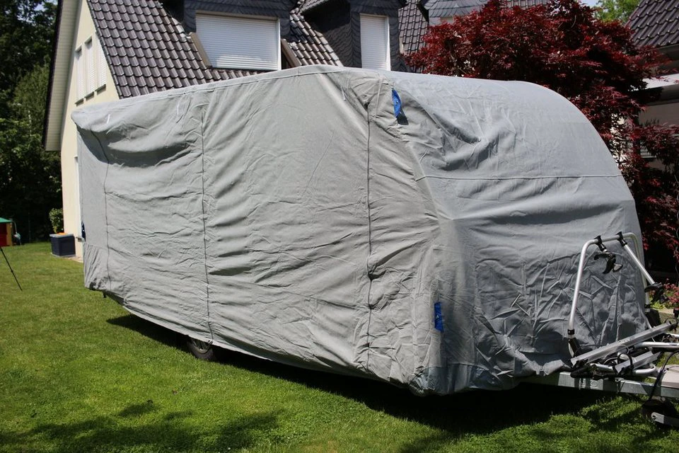 HC Outdoor Wohnwagenschutzhülle Größe XXL 732 x 250 x 220 cm Komplett-Set Aufbewahrungstasche