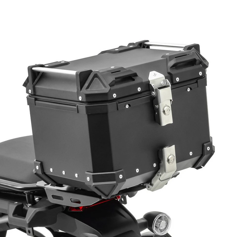 Bagtecs XB35 Motorrad Alu Topcase 35 Liter Aluminium schwarz
