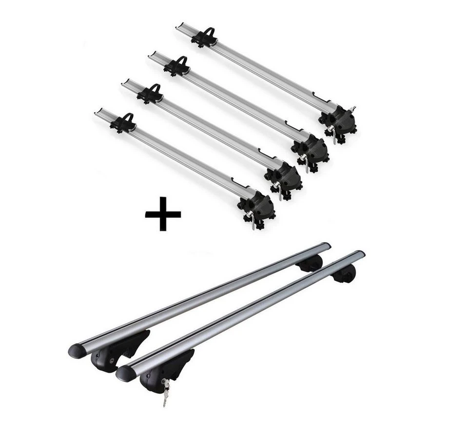 VDP Dachfahrradträger 4x Bike Pro Relingträger Rio 135 VW Sharan ab 1996